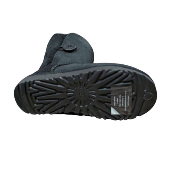 NWOB UGG Bailey Button 'Black' Winter Boot Size 5 - Picture 6 of 7